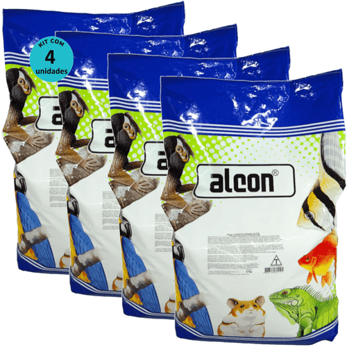 Alcon Club Farinhada 18-PB 5Kg Para Aves Ornamentais Kit Com 4 Alcon Club Farinhada 18-PB 5Kg Para Aves Ornamentais Kit Com 4